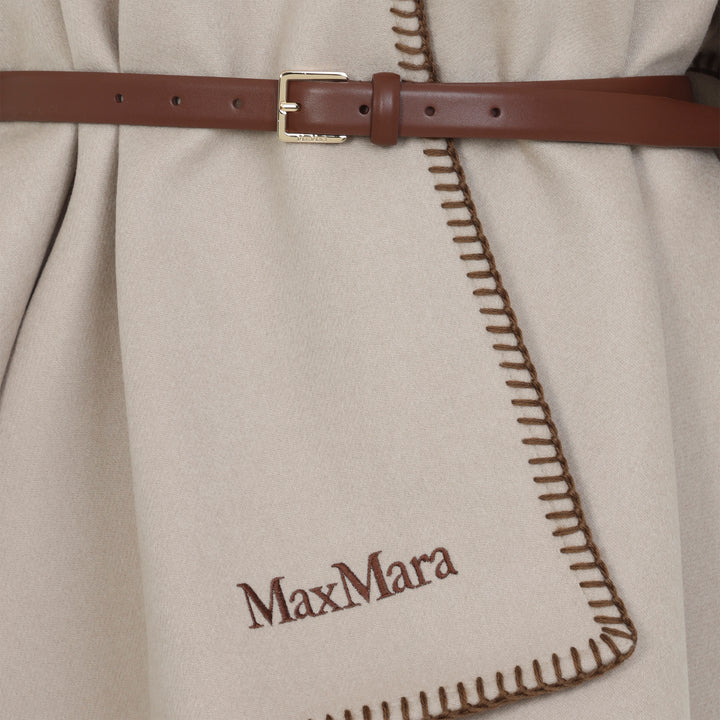 Max Mara Cape - Nude & Neutrals | 80b7909905089b8d00d9ce27d3436132fa75200b