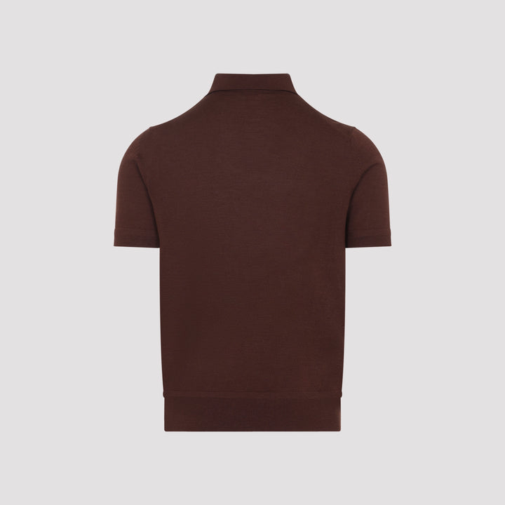Tom Ford Polo - Brown | adf9ee231bc1ff13cabfb7e33e3e369542659c0c