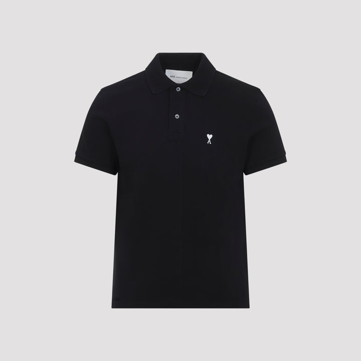 Ami Polo - Black | 523a3165a6c22a56ba3b741363212c2a7f8f38f4