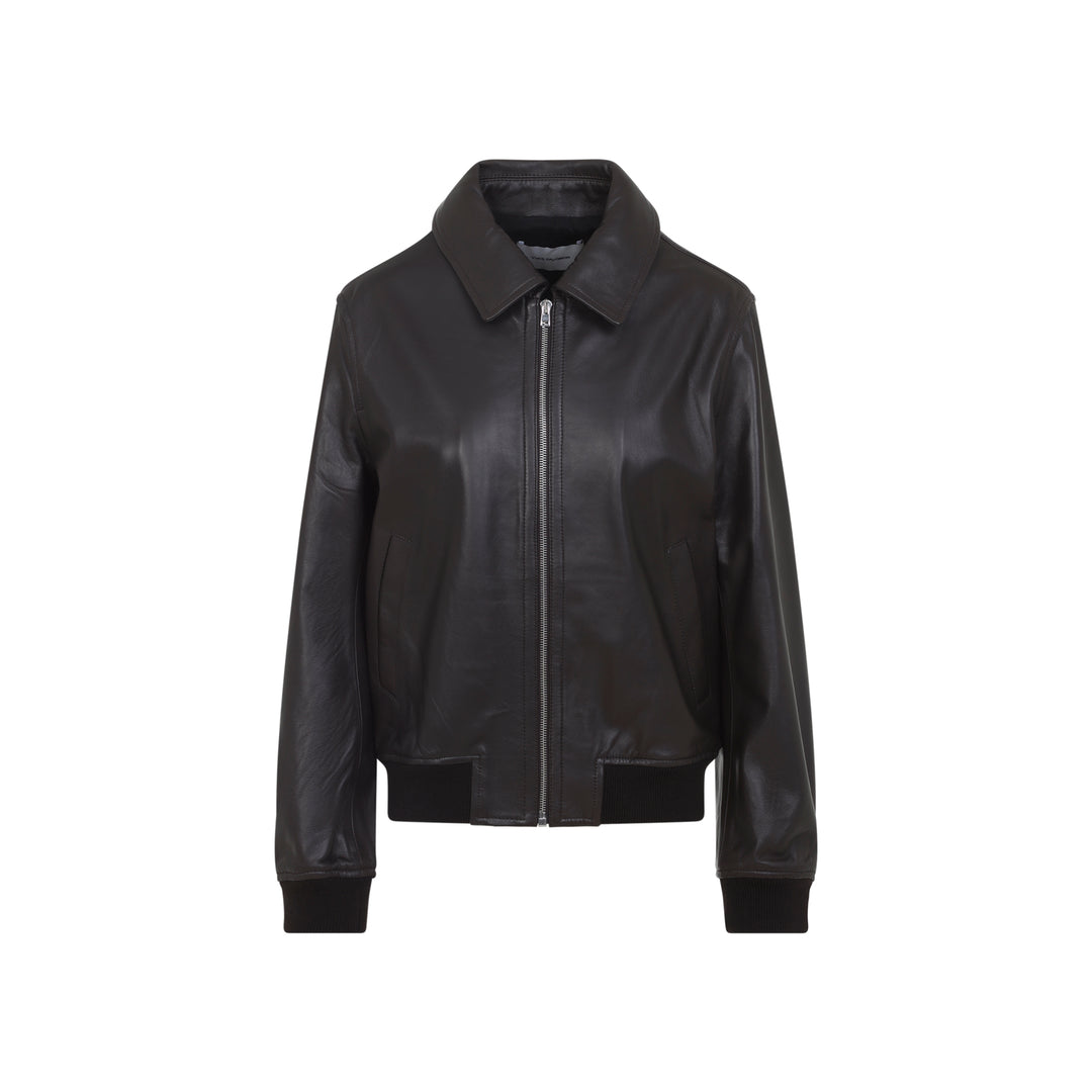 Yves Salomon Leather - Brown | ca86547a69c81ba9009101c6b66e61c416d7d863