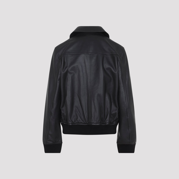 Yves Salomon Leather - Black | f2ede57bced9fea2fa913c36f2a7e571ac798127