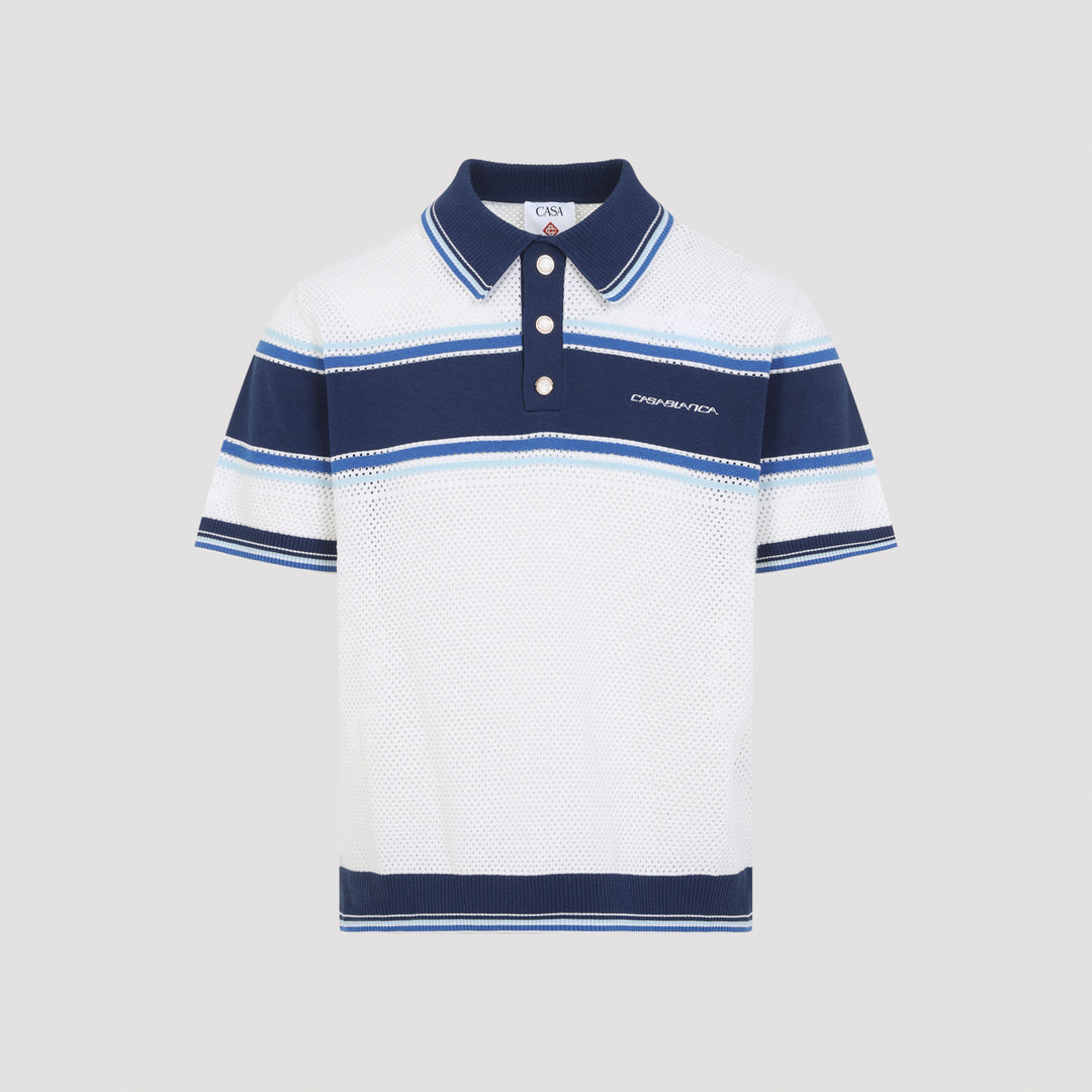 Casablanca Polo - White | b2f4ab8f93d8919f7763cf223728b0a3d69e2dc5