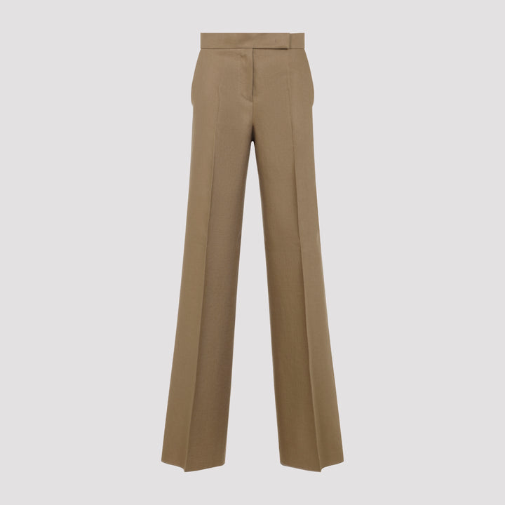 Max Mara Regular & straight leg - Brown | 5385894630dab3f0053c0e66ebc59cd0d6618f91