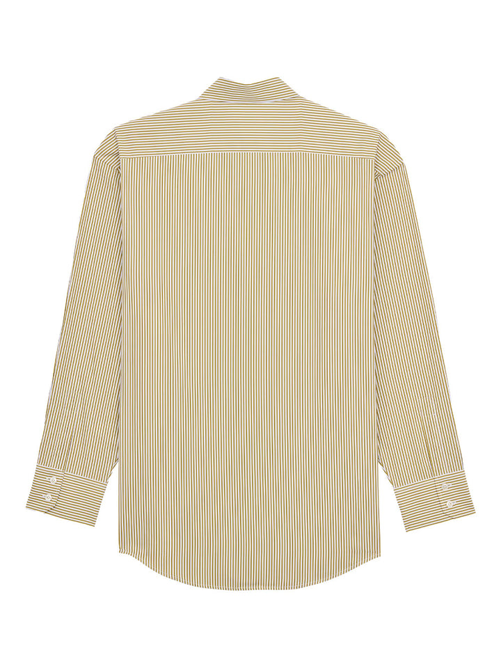 Saint Laurent Paris Striped - Green | bd69af6b0c00f0fd1f196f2ad3dfd61a7fce35d7