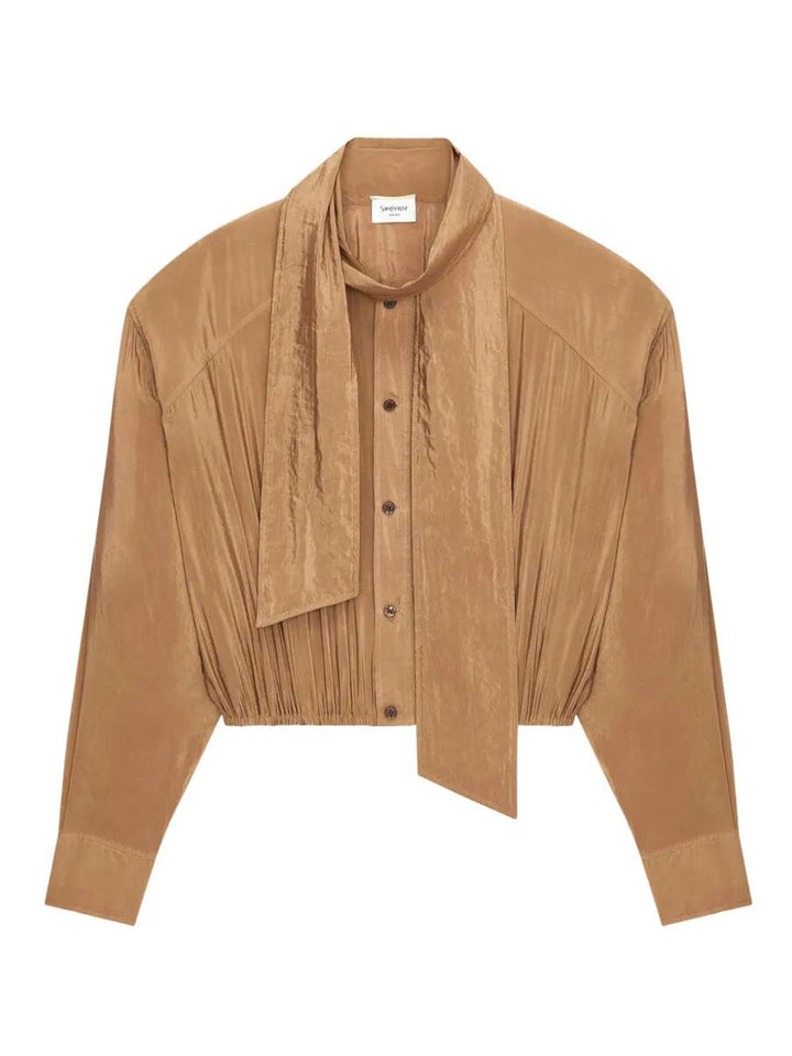 Saint Laurent Paris Plain - Brown | e16b1ad1965c66b698ffb1db8a0b122cbe3cfa61