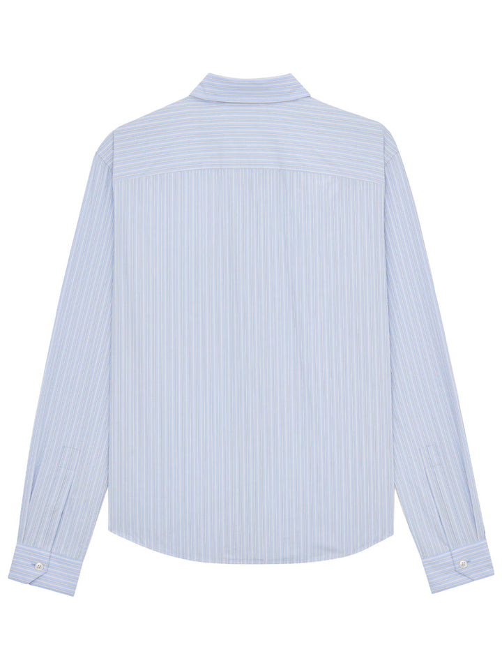 Saint Laurent Paris Striped - Blue | 381798ff7d7cb6101eec5e0e165cd1d3d2b36314