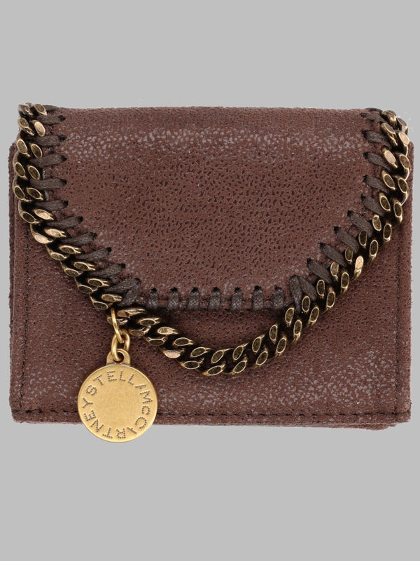 Portafoglio Trifold "Falabella" Con Catena