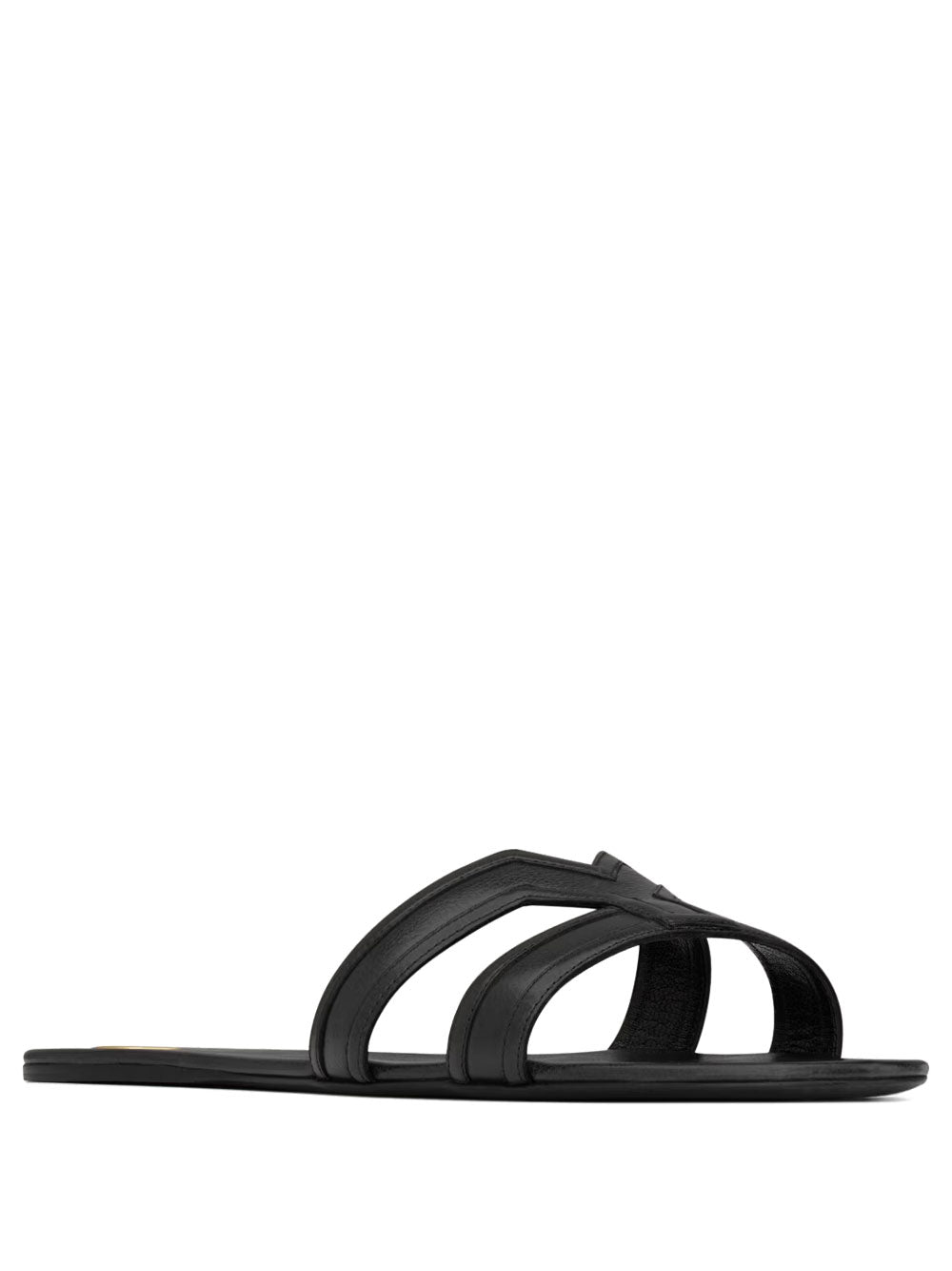 Saint Laurent Paris Sandals - Black | 4e80960166ed34a66fb4e79d10c8c150e23e3243