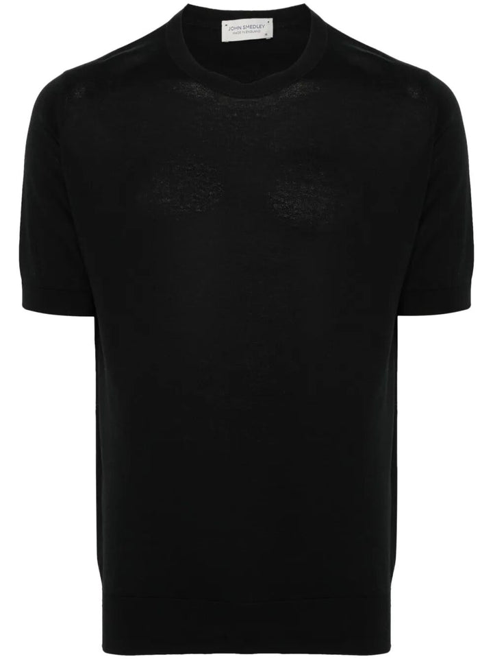 John Smedley T-SHIRT - Black | a55dfc729b8b9af3a6d147b96099d9c78e61bb62