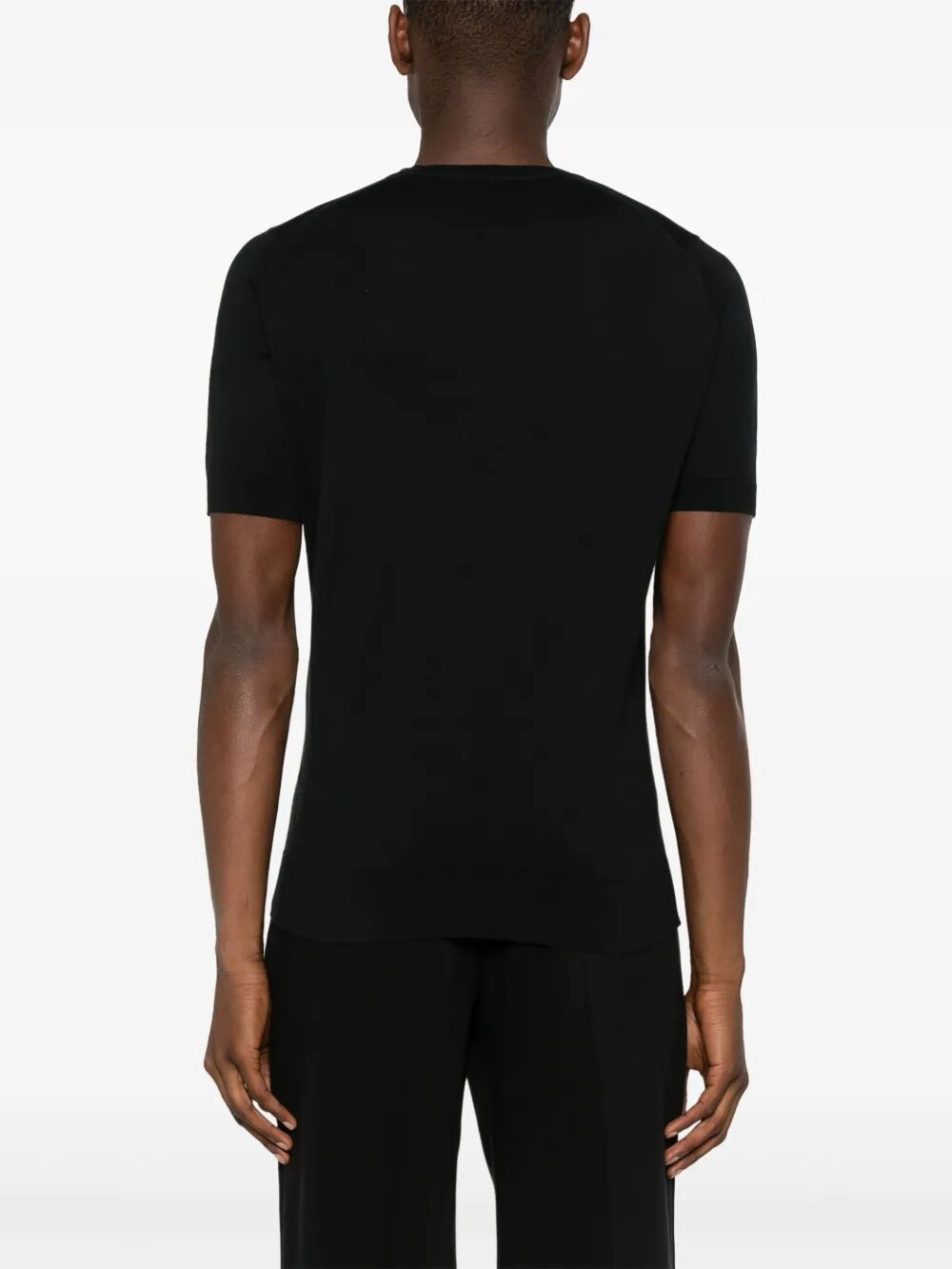 John Smedley T-SHIRT - Black | ae86b705513537b944e1b9defa1e00808edc8b98