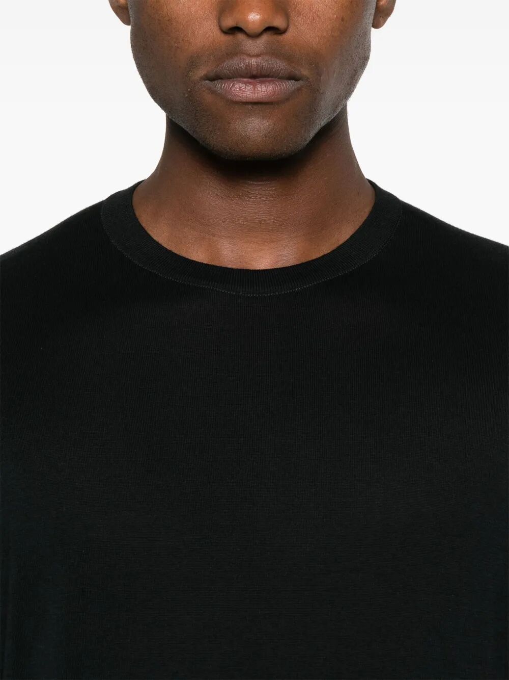 John Smedley T-SHIRT - Black | 8fe6f0027752928aa04ce67ebbc351d63748e905