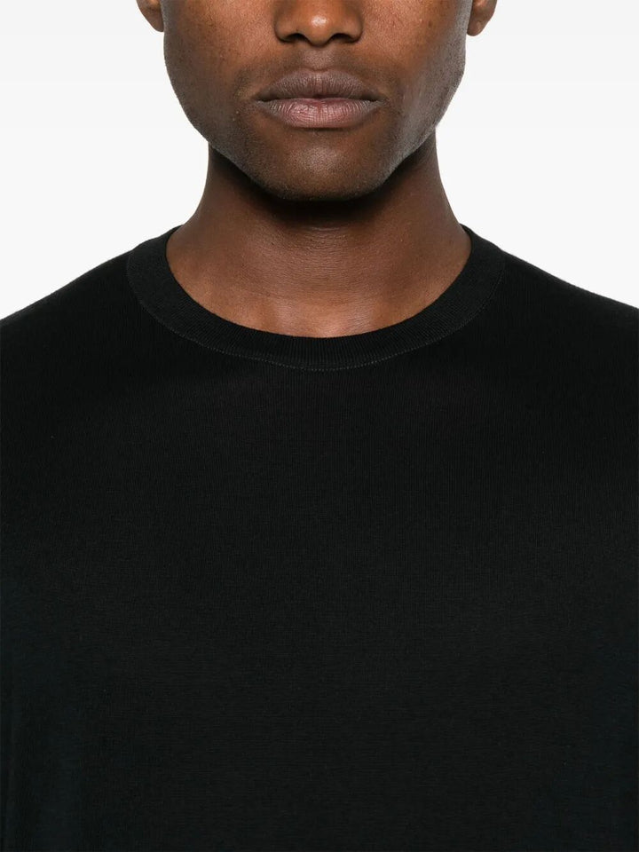 John Smedley T-SHIRT - Black | 8fe6f0027752928aa04ce67ebbc351d63748e905