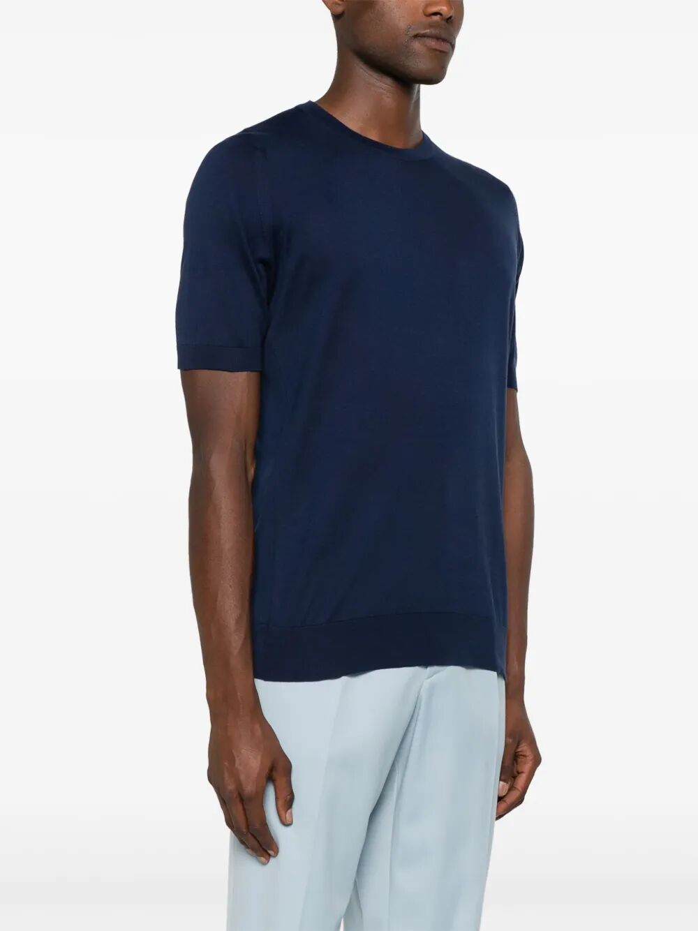 John Smedley T-SHIRT - Blue | 88ed68b8e4f467a0754861e7f178eb68e9eaeed2