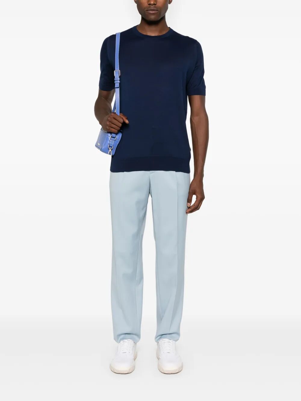 John Smedley T-SHIRT - Blue | 22720a096653ca4a9fb57e7cb9881f4899c14c19