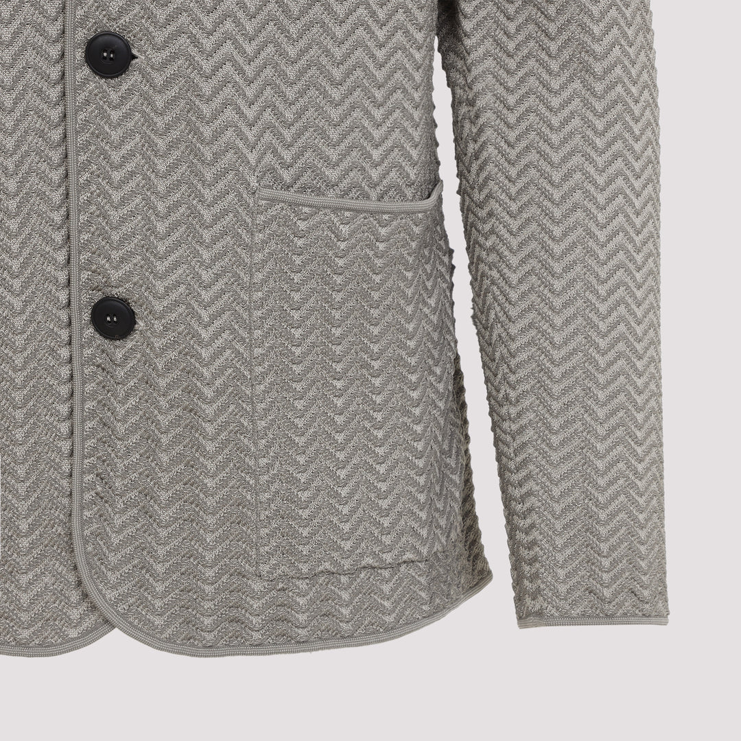 Giorgio Armani Blazer - Nude & Neutrals | d951a0623320b57a70bae597e9958b7ba2531d0b