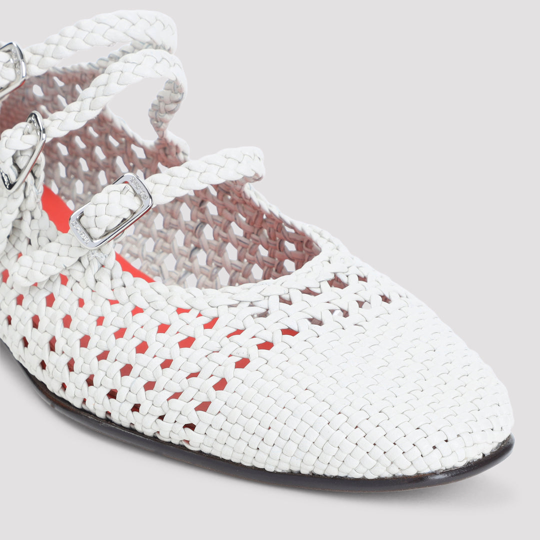 Carel Paris Ballerinas - White | 237dedafdb2eb547b9e6d930a3c5eb962936e888