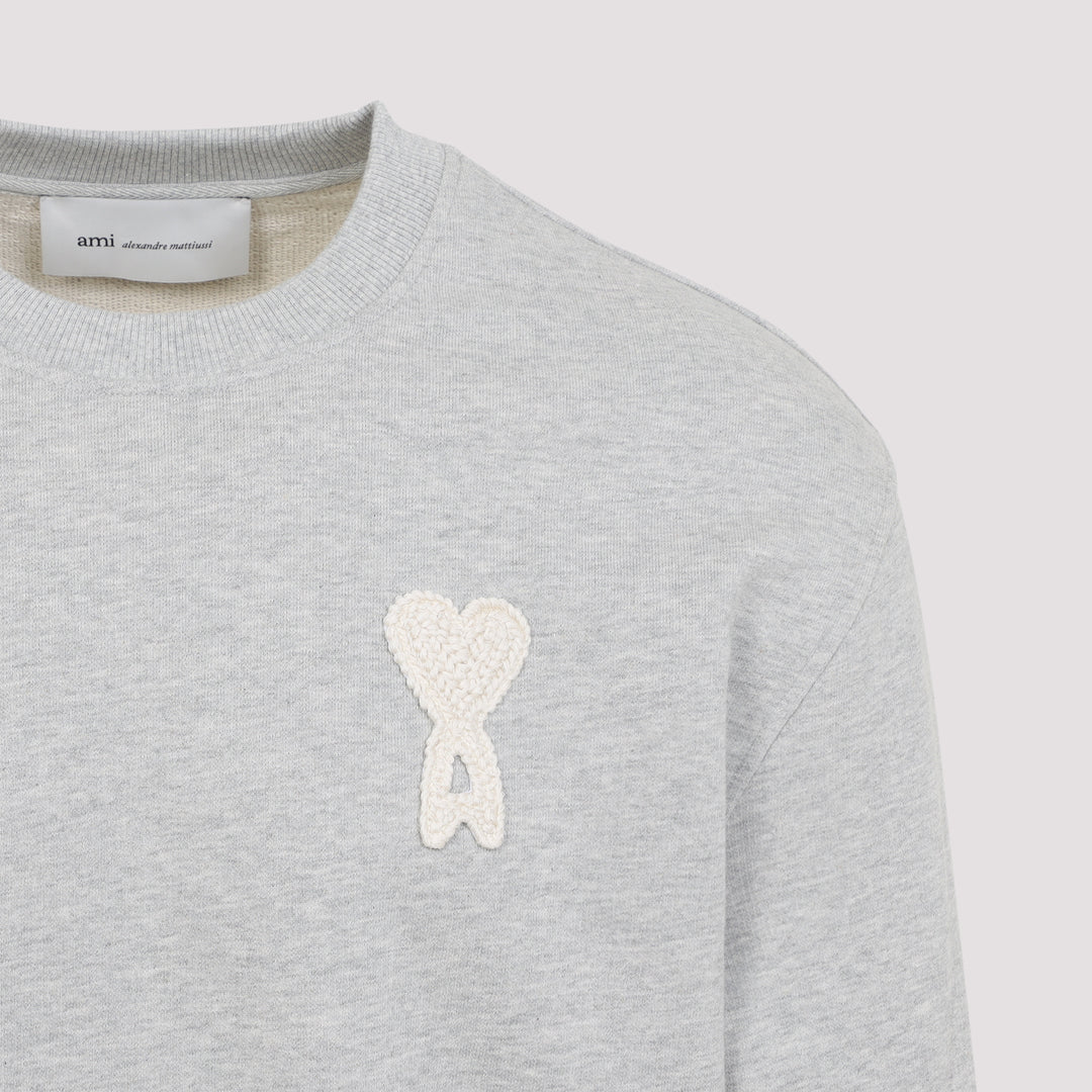 Ami Paris T-shirts - Grey | b9c8a512280c687e6d1f98d37230e6ea135be810