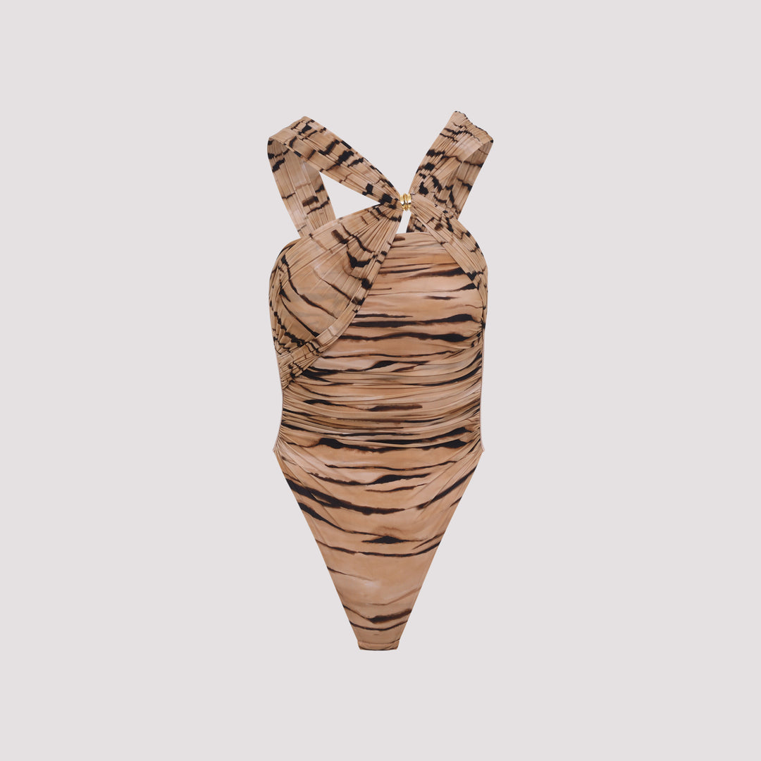 Elisabetta Franchi Tops - Nude & Neutrals | 502a3bcae2894203b56fb41ec9bb667a4cde51b8