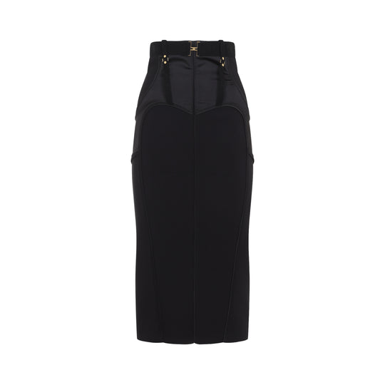 Midi Skirts Black