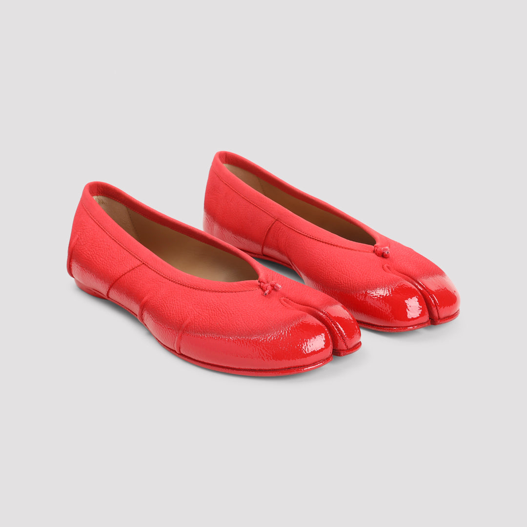 Maison Margiela Ballerinas - Red | 72b1f849e9d1b0d2989824bf5845caf4d113bf81