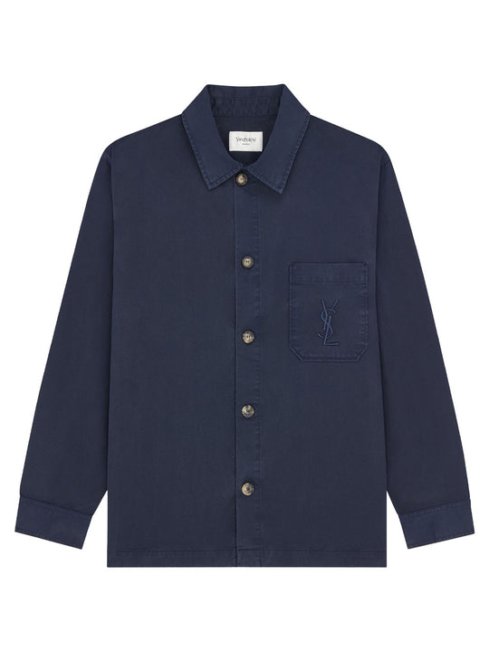 Cotton Linen Gabardine Cassandre Overshirt