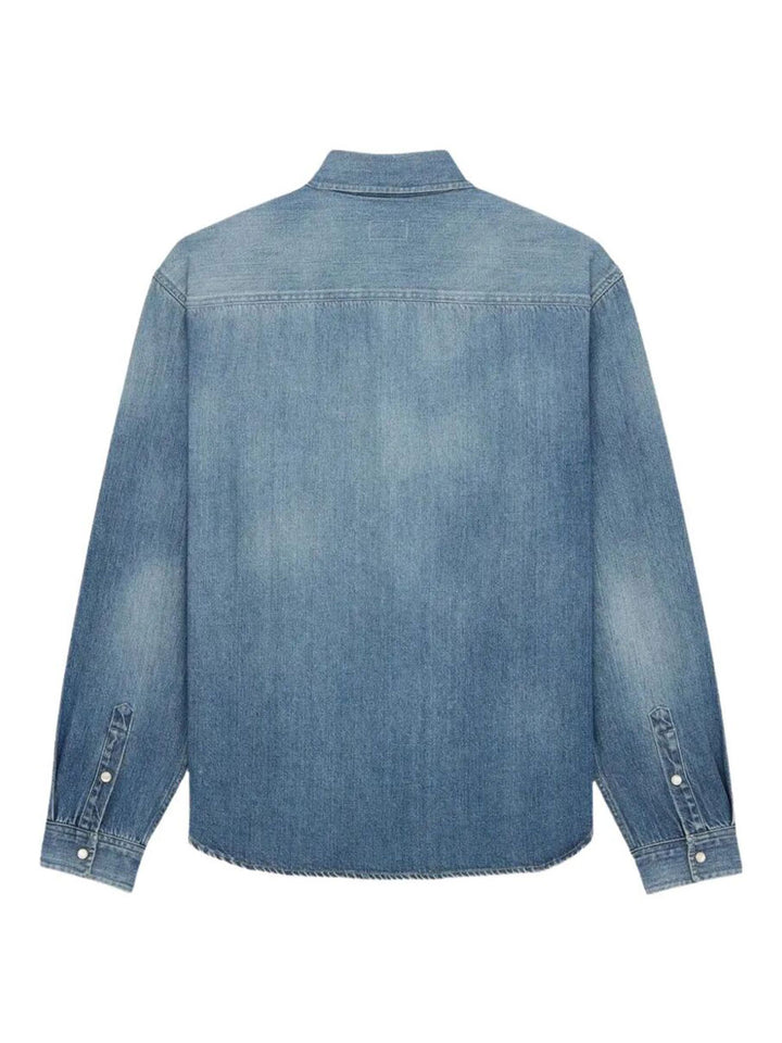 Saint Laurent Paris Denim&leather - Blue | 500025a2fcd12ce00207aaee9a4789bb68c05472