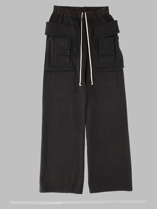 Pantalone Cargo In Felpa Di Cotone