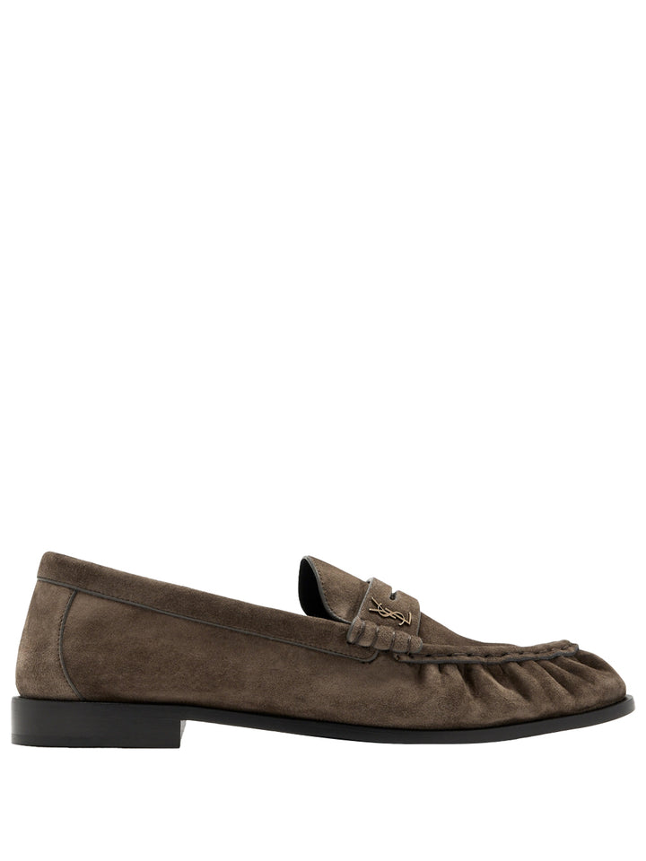 Saint Laurent Paris Loafers - Grey | b812491bbdfbbc61f71085122434407ad871ab8f