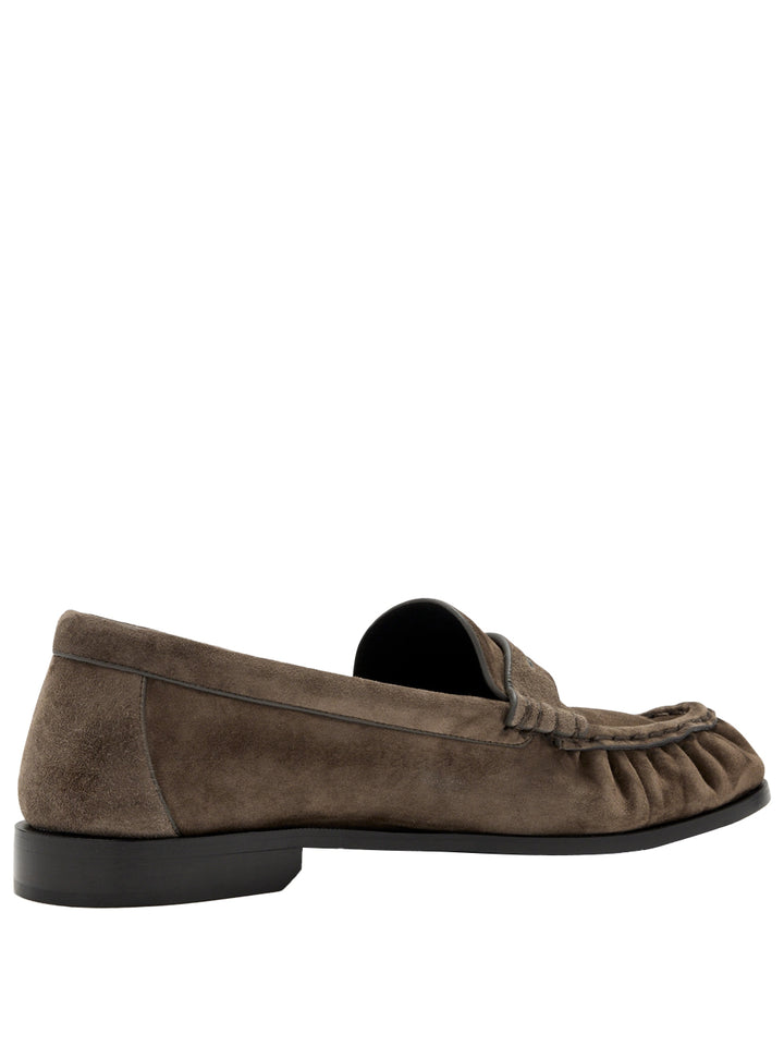 Saint Laurent Paris Loafers - Grey | 1a9c319800dffaefe397e6cc0287cbde7ee1cd35