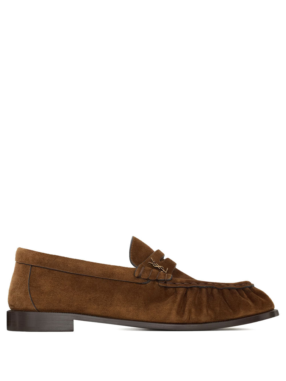 Saint Laurent Paris Loafers - Brown | 5b762f54d1be624399fec354aa70b329cca5fa4d