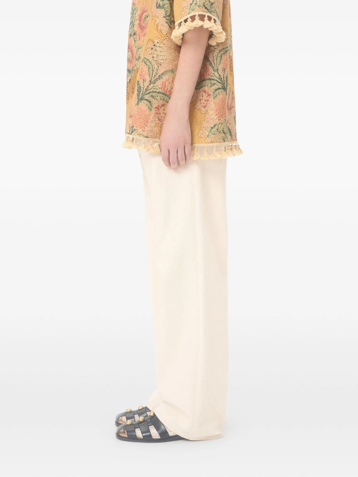 Valentino Garavani Straight leg - Nude & Neutrals | c12d55d67a9a943e92e79e3ab2c701b3bbc38b72