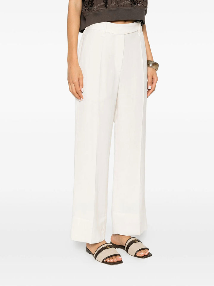 Brunello Cucinelli Tapered - White | b721d8c6ba368799ab62fb711110ff1afe4e1762