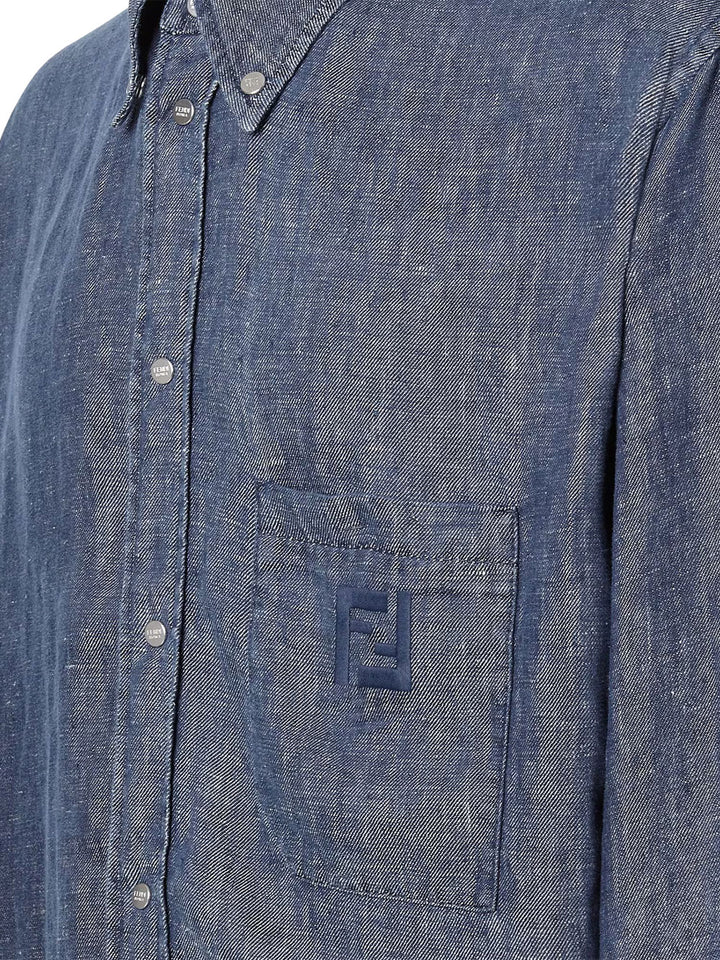 Fendi Plain - Blue | 0d9b1fa6624566d8a2e8638cc245cc8ceda04cb8