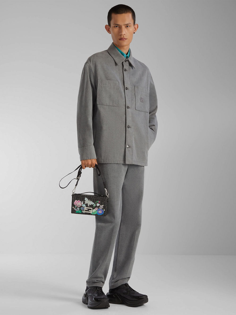 Fendi Denim - Grey | 2832ce7b80cb30cd6c17fb08bc1eb1f8c40e95b6