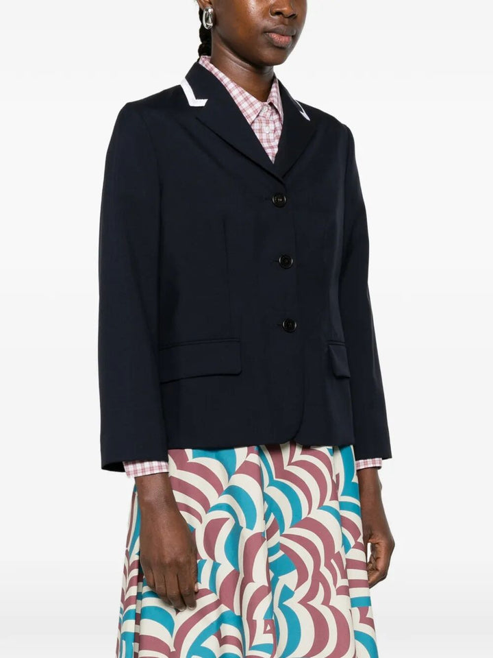 Marni Blazer - Black | ce615722a058c04f6e9cb18f53dfbd9bb01e2b70