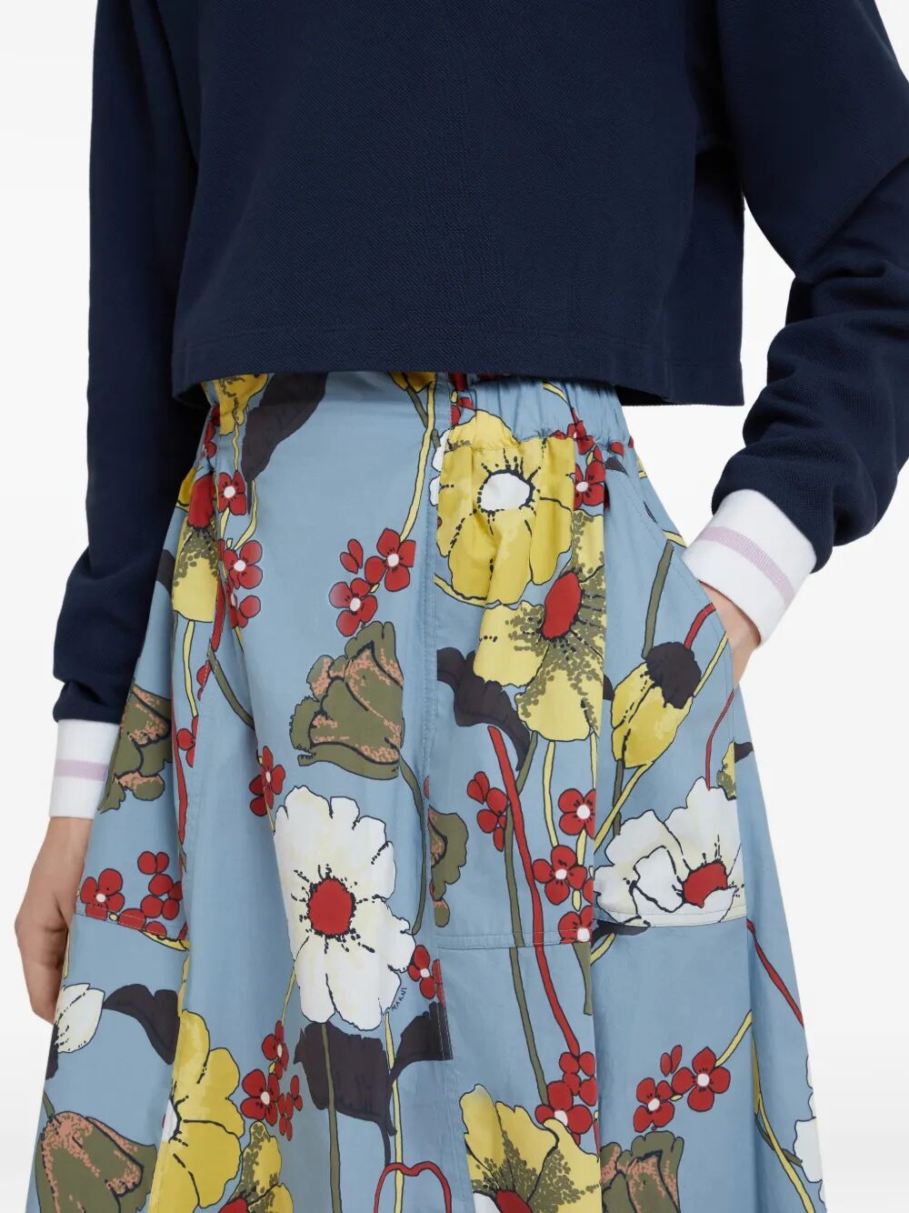 Marni Midi skirts - Blue | 2e75b1caaa406b7b3ef32f426e439b22df50a04d