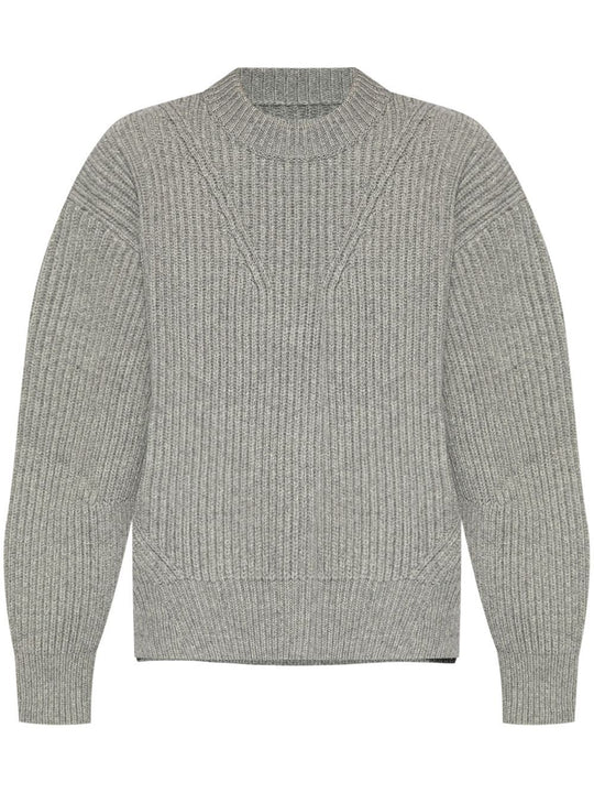 Ribbed Crew Neck Sweater