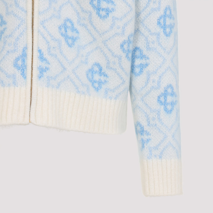 Casablanca Full zip - Blue | 6fb5f1eadde3d6f4f4bb4682e83a77163f2518a6