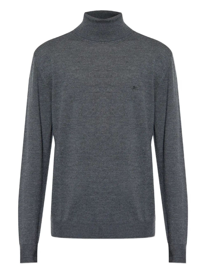 Etro Turtle neck - Grey | 96bb1a664b3876be3a3b73ee85cd5635af845e08