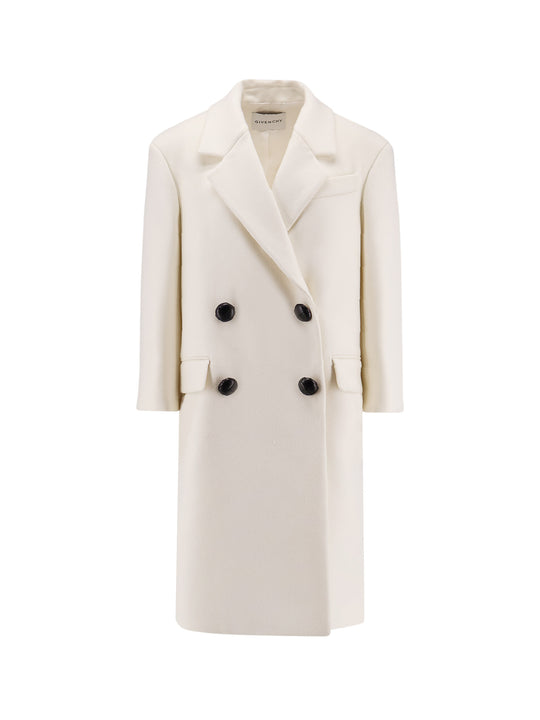 Double-Breasted Wool Coat