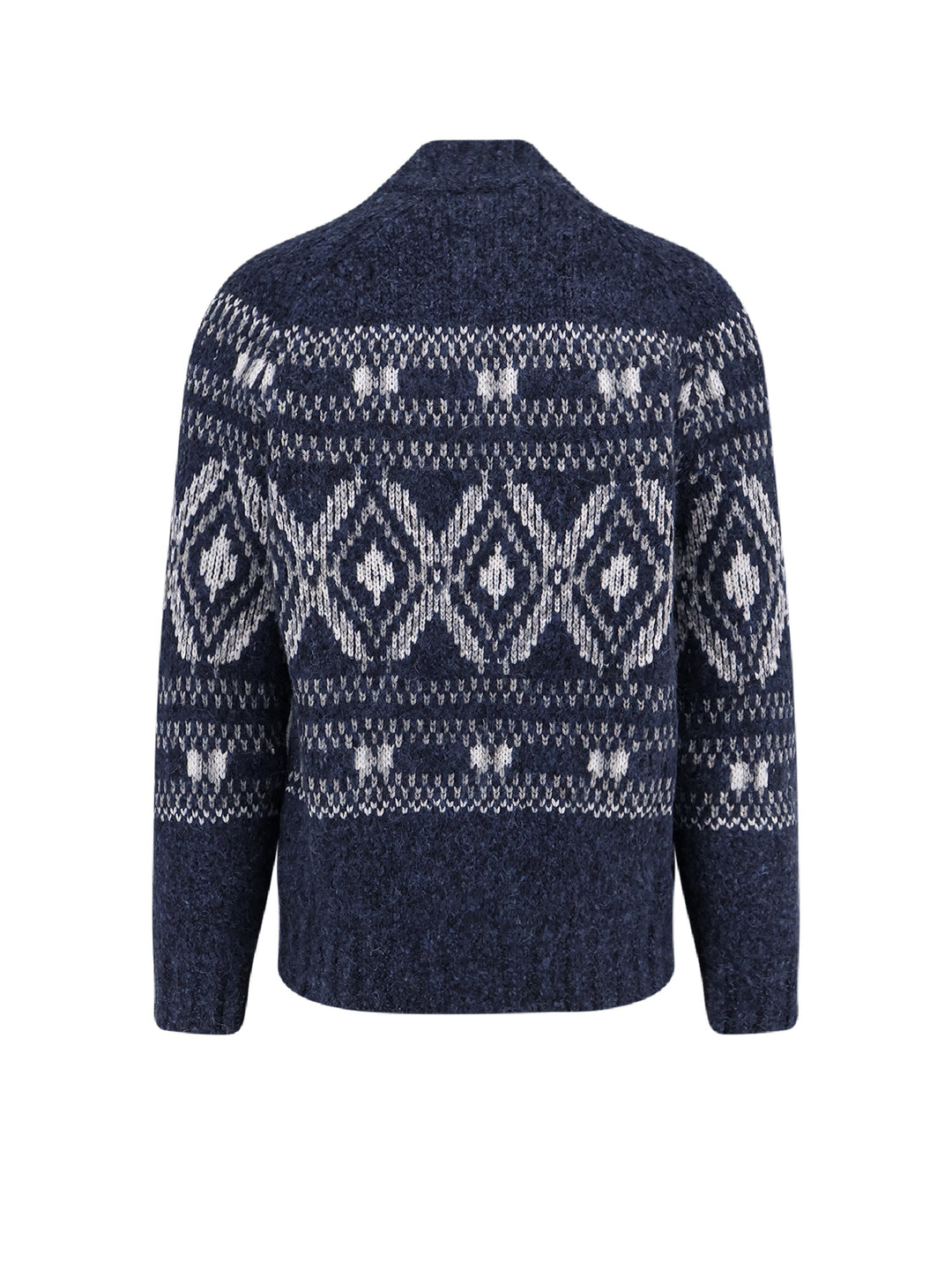 Brunello Cucinelli Sweaters - NAVY PANAMA GRGIO MEDIO | 67d2b3875c05a22450ebd3debafcf1c2e0930e00