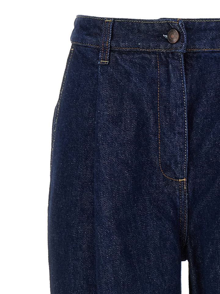 Magda Butrym Toteness Jeans - Blue | 2097b62de462c383b98bd377cdad502a812445ed