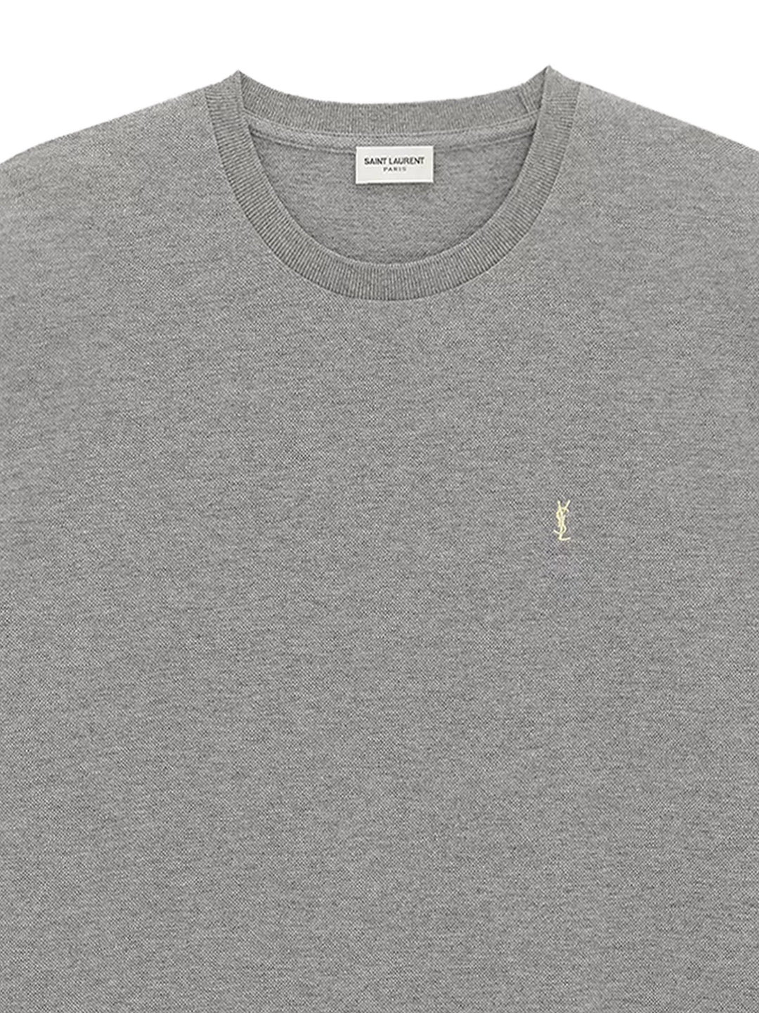 Saint Laurent T-shirts and Polos - Gris Chine/Jaune | fb0a9f40cce1d1d27a453f6293cbd0b60e449b99