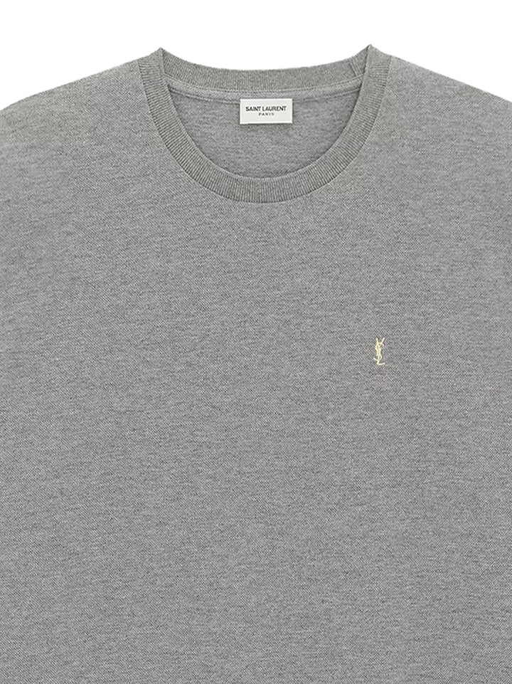 Saint Laurent T-shirts and Polos - Gris Chine/Jaune | fb0a9f40cce1d1d27a453f6293cbd0b60e449b99