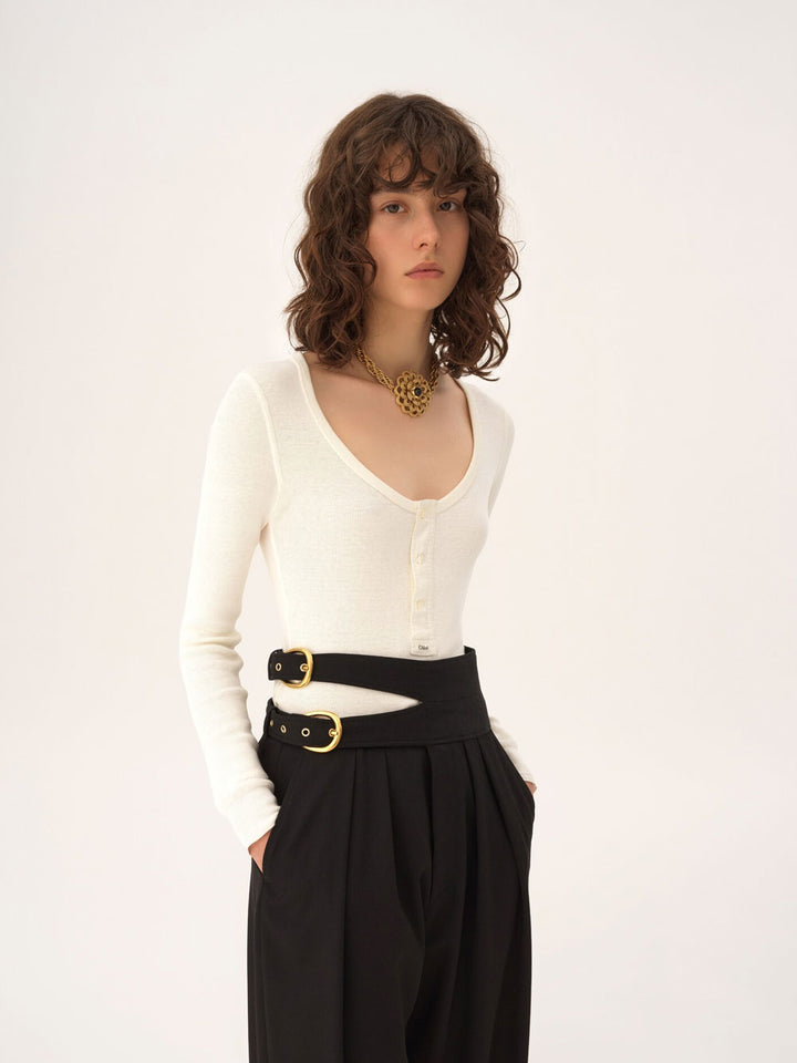 ChloÉ Tops - Nude & Neutrals | 3085f314c2609c9013bd7ab5d9a2ca2ee9450470