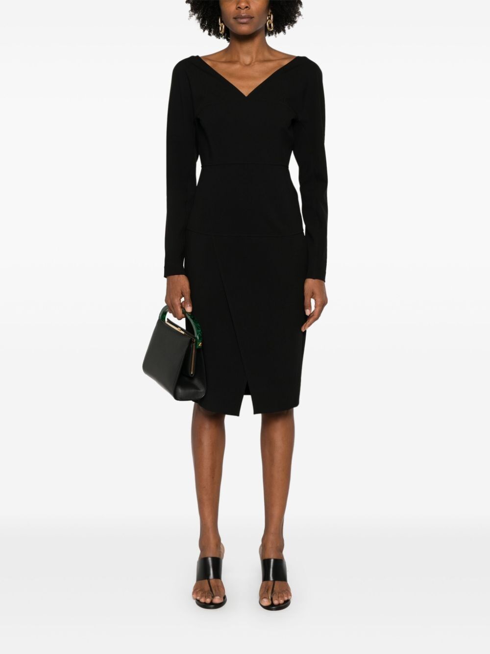 Fendi Midi dresses - Black | 6017b5b5ad50c291c35537503c991c29e1627782