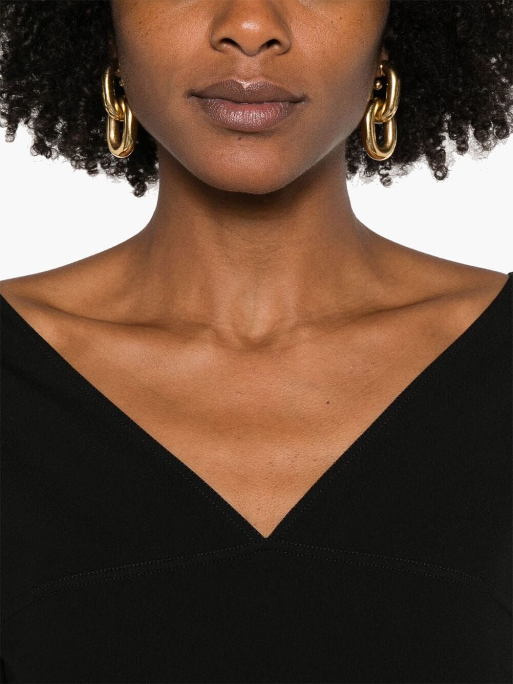 Fendi Midi dresses - Black | 76780c4b00bbfce0e10945cb7a1b2aca9bcaad5b