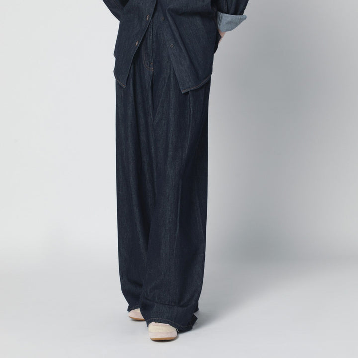 Dries Van Noten Pants - Blue | ceec8919cfb4760d1f8014343858eb44e3c992ae