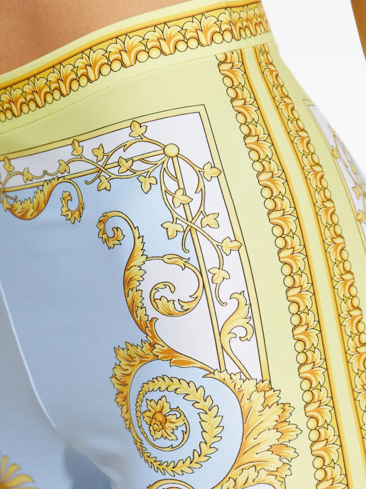 Versace Leggings - Blue | 6c9ff5e13844372f13edafc1ce7d33817aea86b3