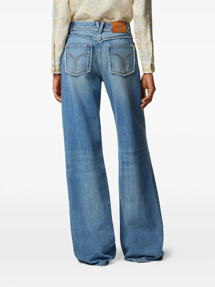 Versace Straight leg - Blue | 3db694e78381475f4a2787be8283dd42f2c0e9f1
